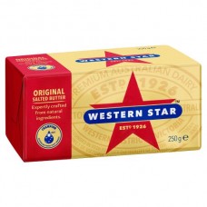 WESTERN STAR ORIGINAL BUTTER 250GM Pack Size: 32