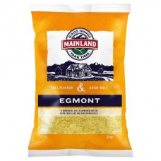 MAINLAND EGMONT CHEESE GRATED 2KG Pack Size: 6
