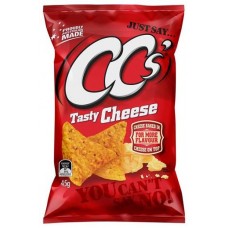 CC'S TASTY CHEESE CORN CHIPS 45GM Pack Size: 18