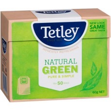 TETLEY GREEN TEA CUP BAGS 50S Pack Size: 5