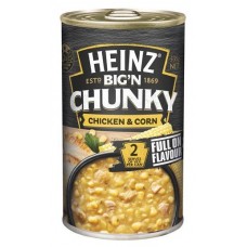 HEINZ CHUNKY CHICKEN & SWEETCORN SOUP 535GM Pack Size: 12