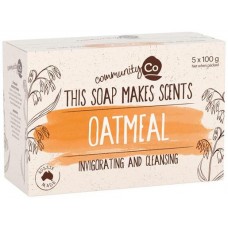 COMMUNITY CO OATMEAL SOAP 5S Pack Size: 8