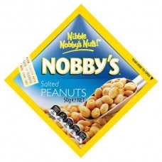 NOBBYS SALTED PEANUTS 50GM Pack Size: 24