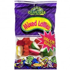 ALLSEPS AUSSIE GLUCOSE VALUE BAG MIXED LOLLIES 200GM Pack Size: 12