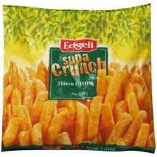 EDGELL SUPA CRUNCH ULTRA FAST 10MM CHIPS 2KG Pack Size: 6