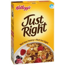 KELLOGGS JUST RIGHT ORIGINAL 460GM Pack Size: 12