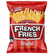 FRENCH FRIES POTATO CHIPS ORIGINAL 45GM Pack Size: 18