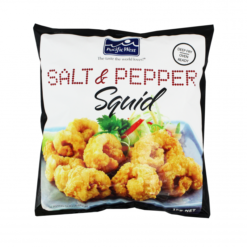 GLOBAL SALT & PEPPER SQUID 1KG Pack Size: 5
