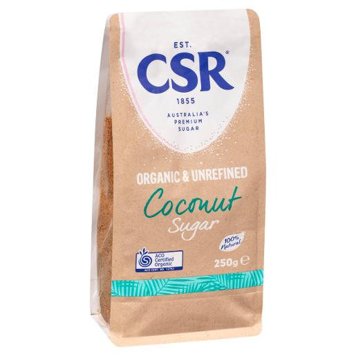 CSR COCONUT SUGAR 250GM pack size: 10