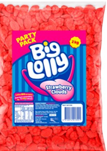 Big Lolly Strawberry Clouds 2kg
