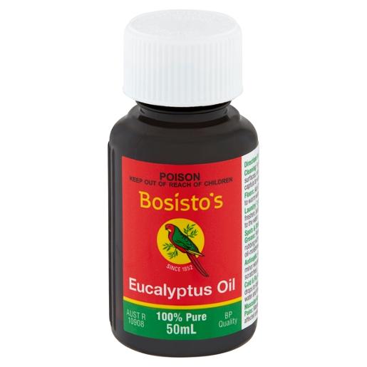 BOSISTOS OIL EUCALYPTUS 50ML Pack Size: 4
