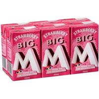 M2GO STRAWBERRY FLAVOURED MILK UHT 6X250ML Pack Size: 4