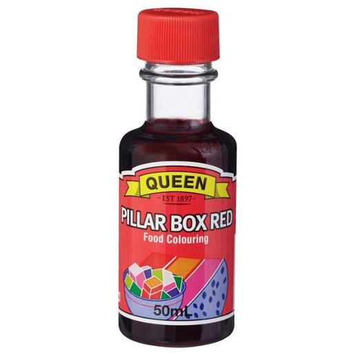 QUEEN CAKE COLOR P/BOXRED Pack Size: 6