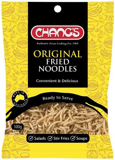 CHANGS FRIED NOODLES 100GM pack size: 24
