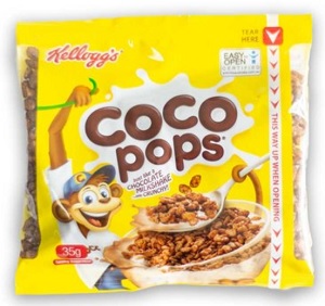 KELLOGGS COCO POPS SACHET 30X35GM Pack Size: 1