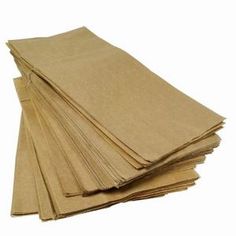 CAST AWAY 3 FLAT BROWN PAPER BAG 500S Pack Size: 1