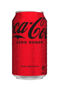 COCA COLA NO SUGAR CAN 375ML Pack Size: 30