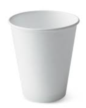 COFFEE CUPS SINGLE WALL WHITE 8OZ-80MM REAM-1000 PER CARTON