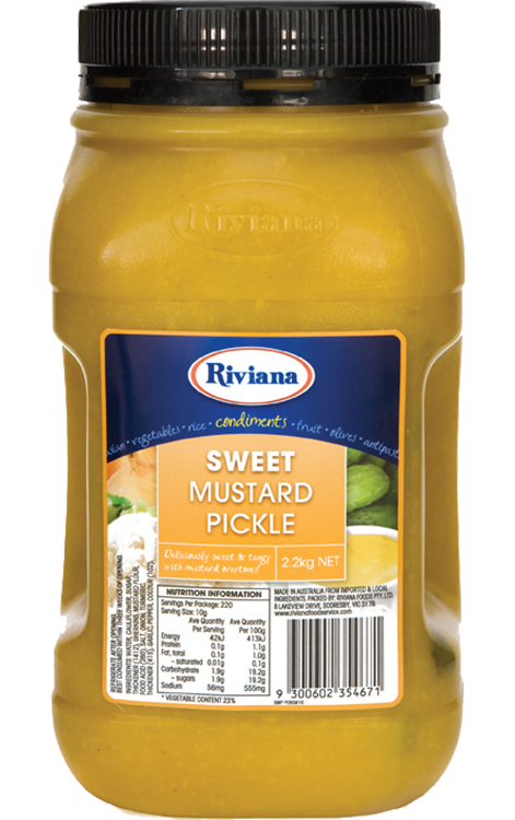 RIVIANA PICKLED MUSTARD 2.2KG Pack Size: 6