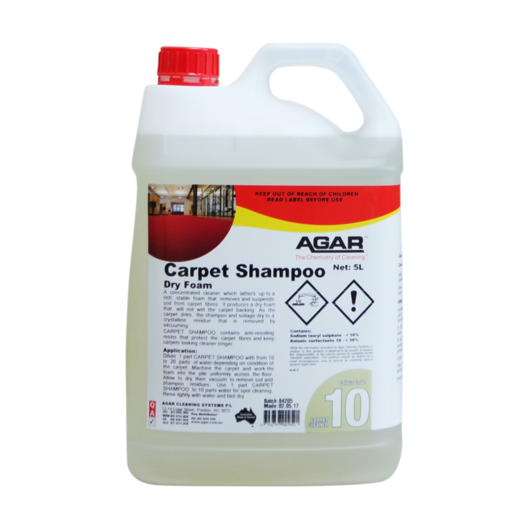 CARPET SHAMPOO – 5L