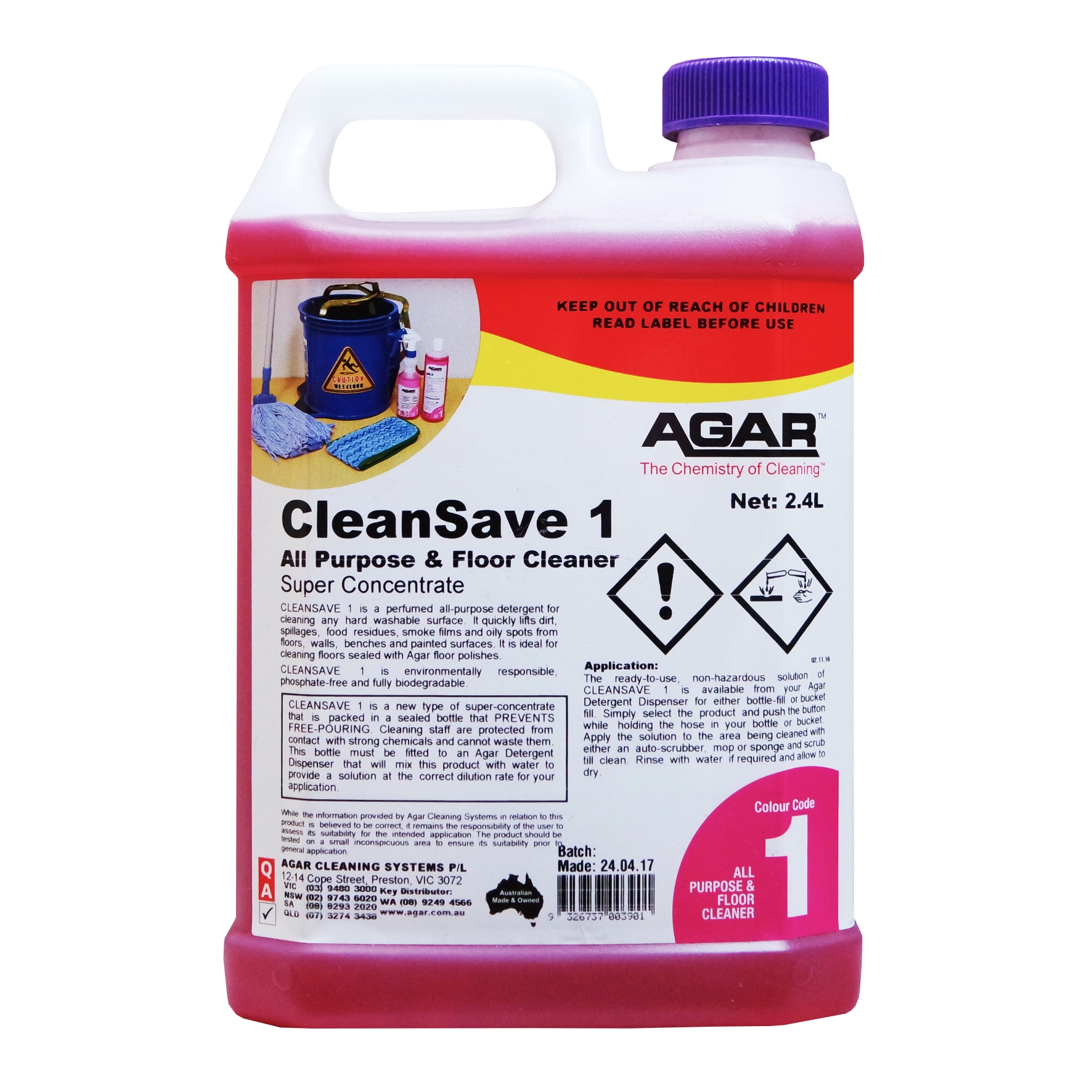 CLEANSAVE 1 – 2.4L