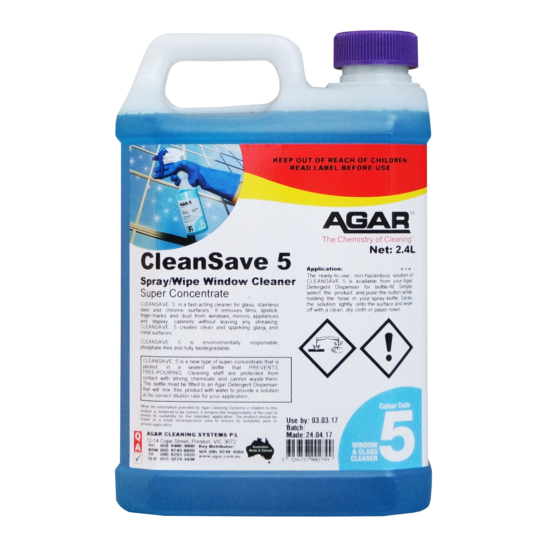 CLEANSAVE 5 – 2.4L