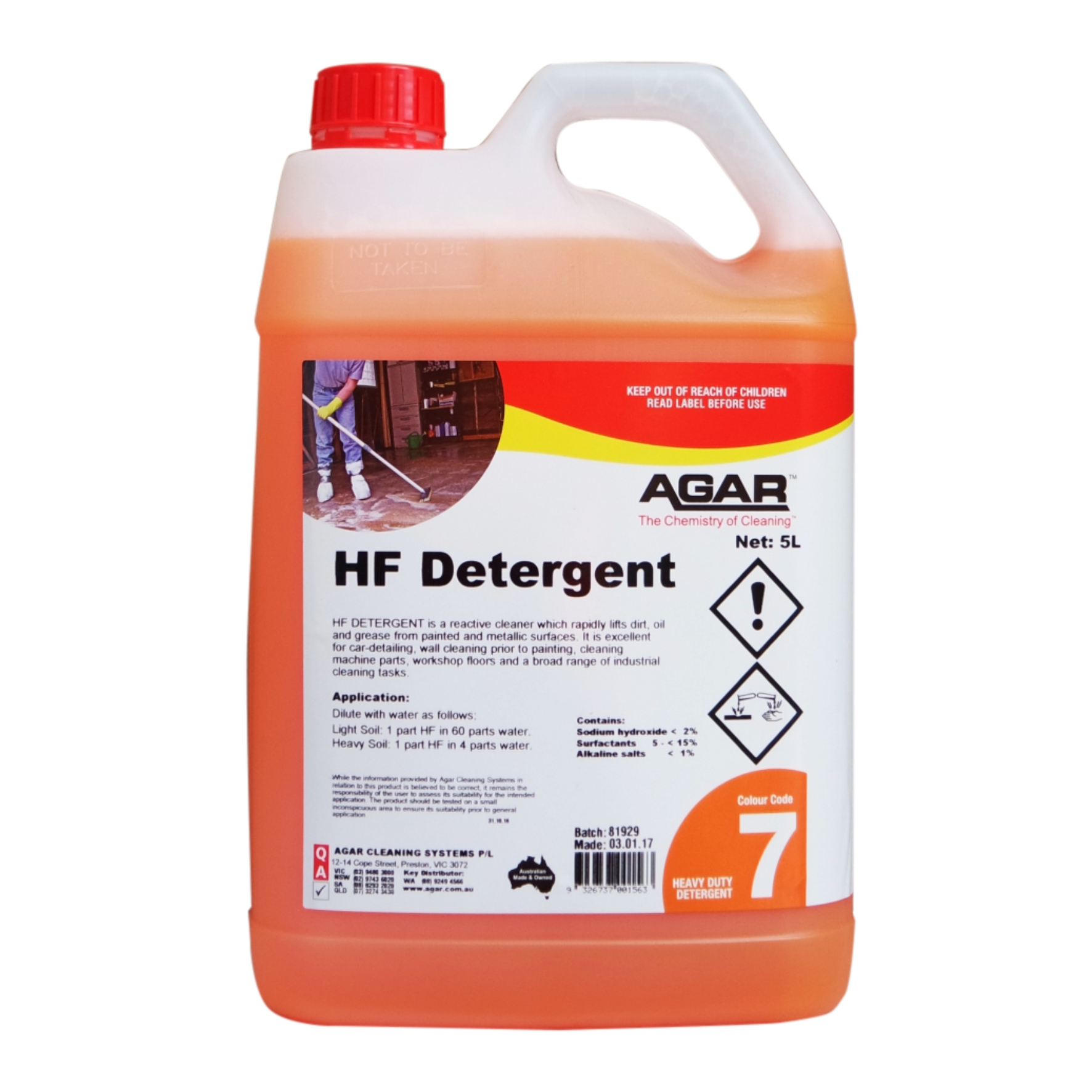 HF DETERGENT – 5L