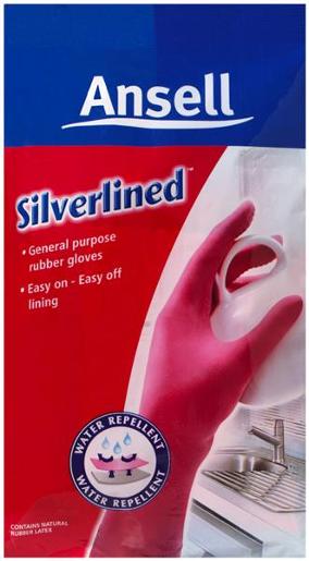 ANSELL LARGE PINK SILVERLINED GLOVE 1EA Pack Size: 12