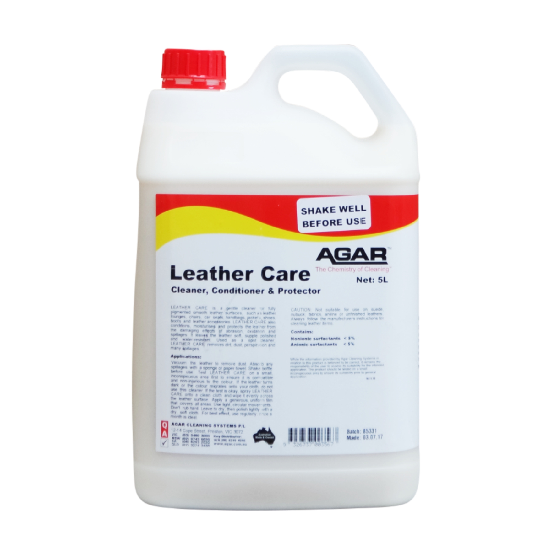LEATHER CARE – 5L