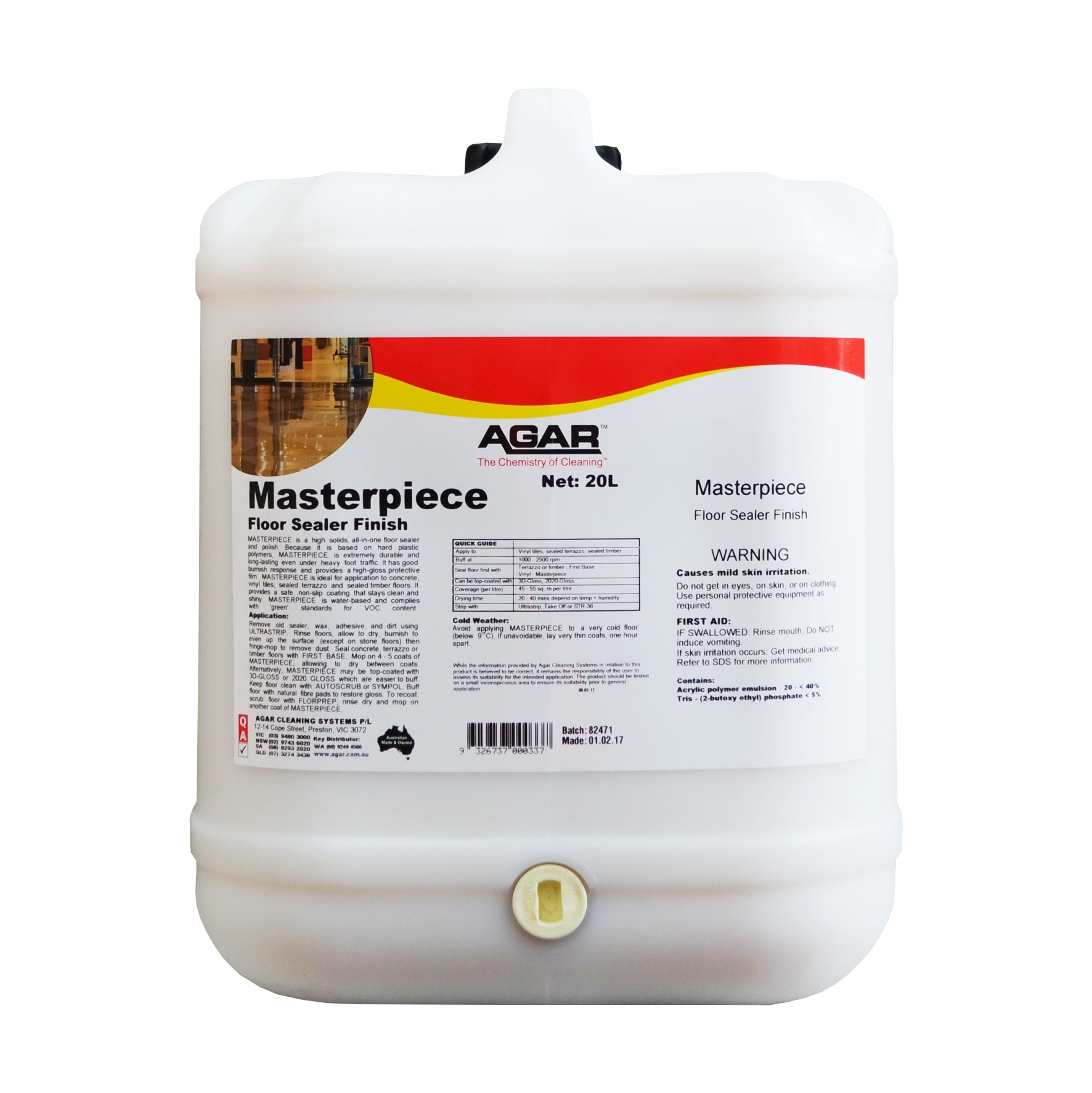 MASTERPIECE – 20L