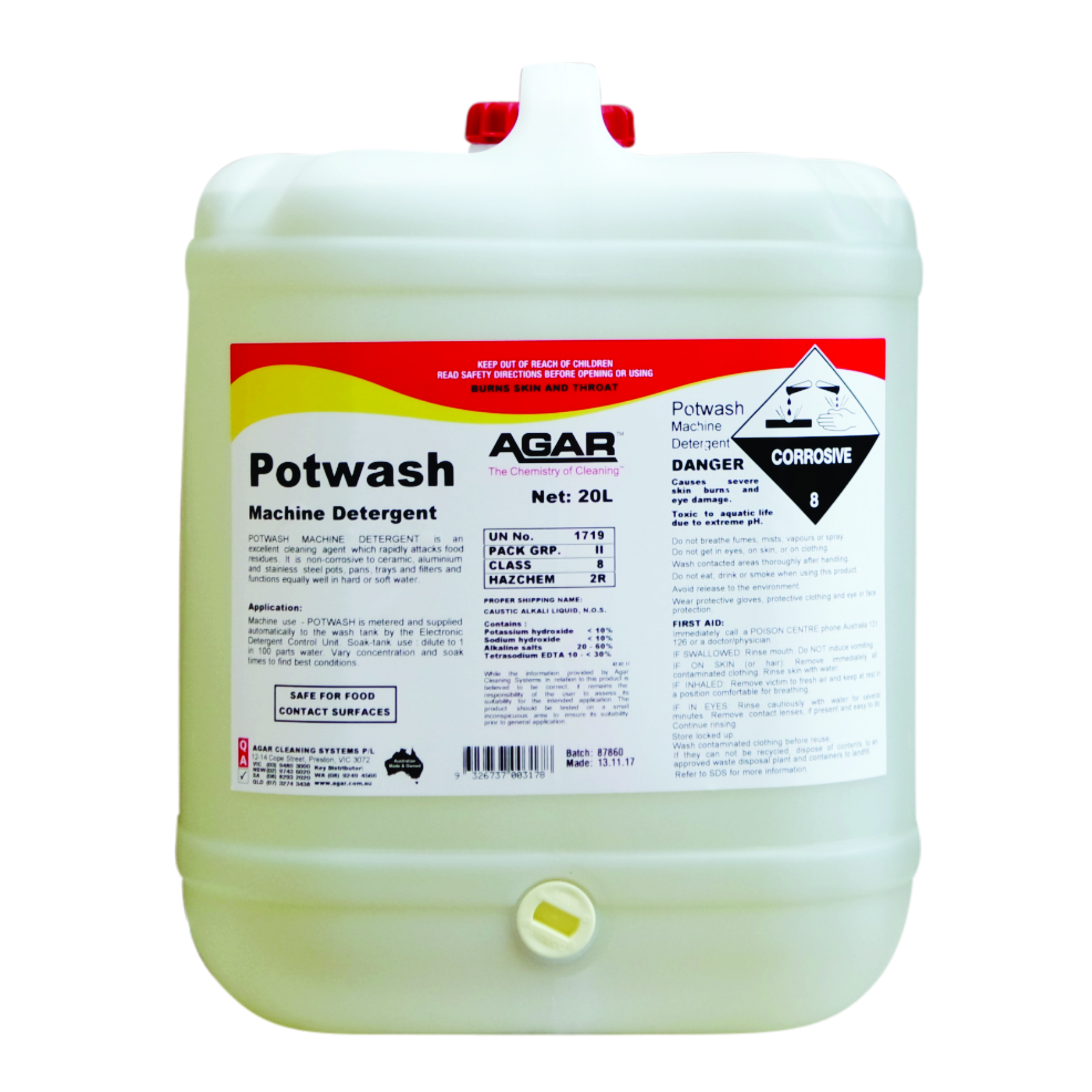 POTWASH – 20L