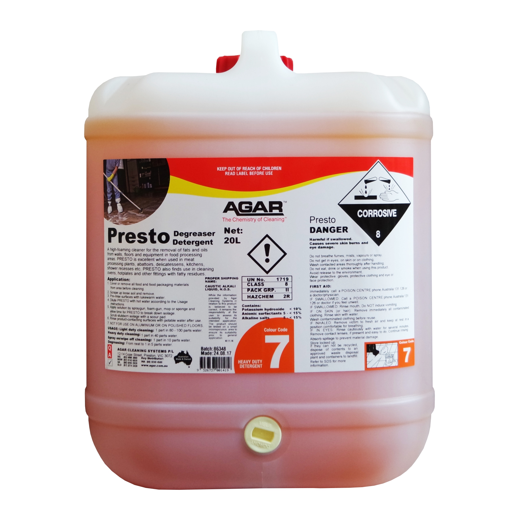 PRESTO – 20L