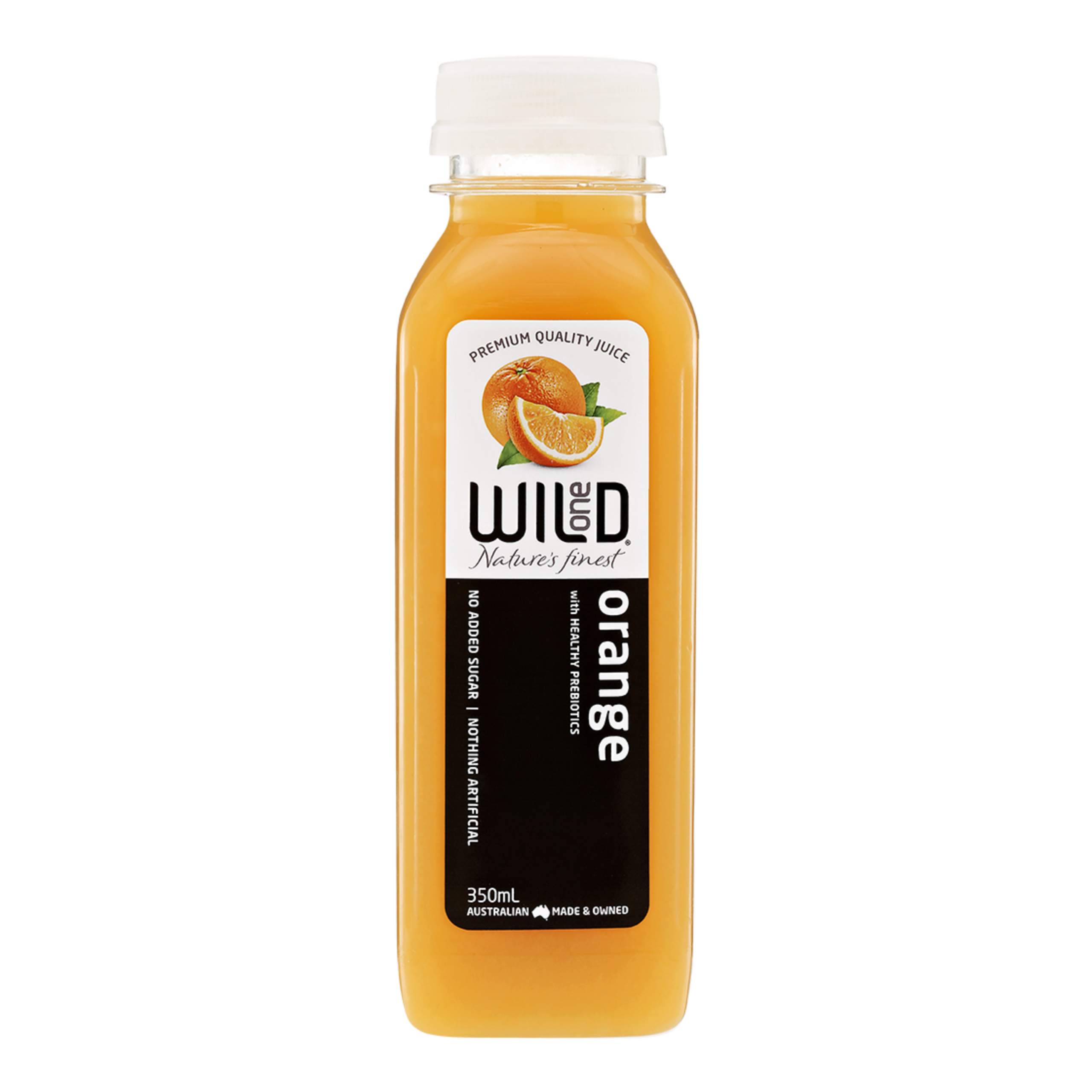 Wild One Orange Premium 350ml-Plastic Bottle-Pack Size:12