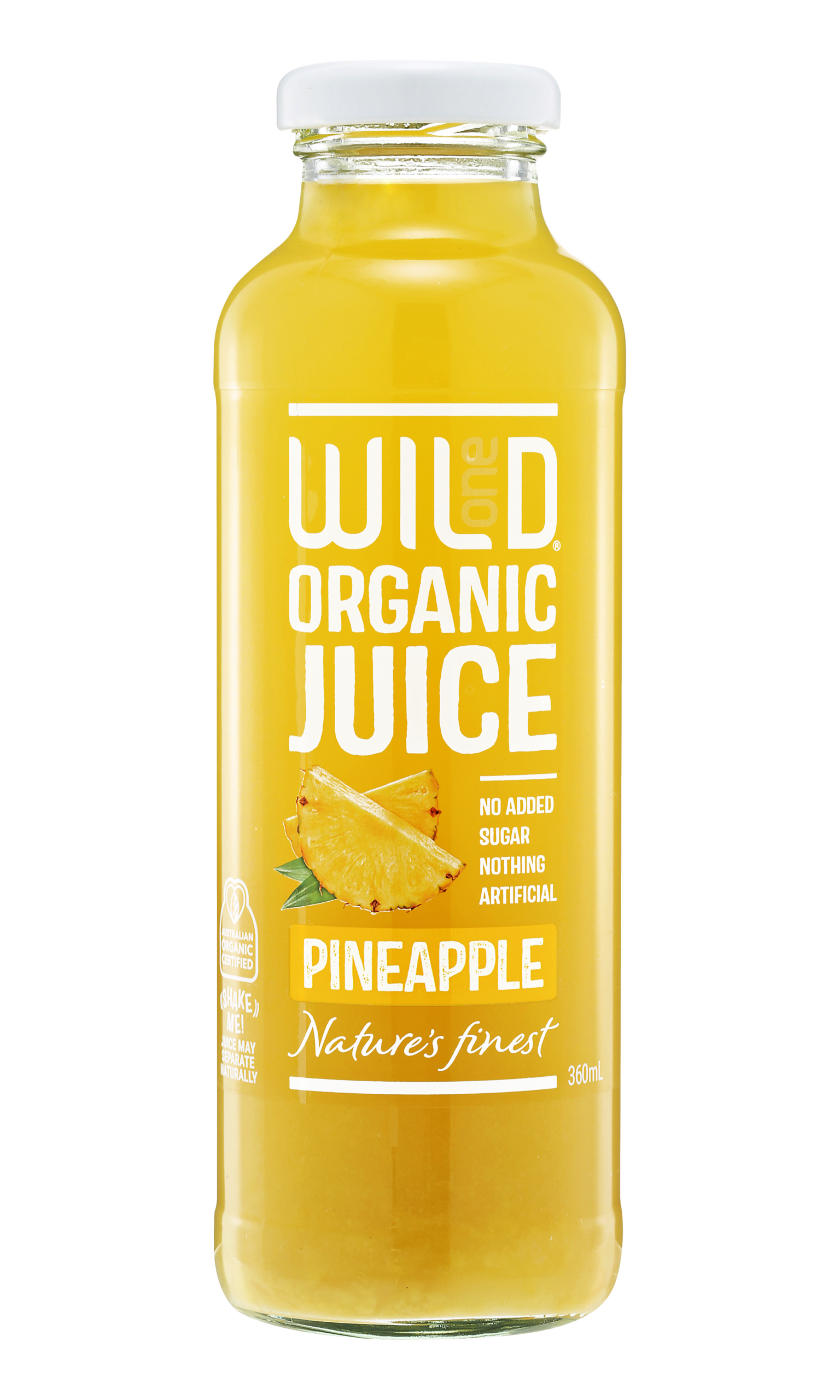 Wild One Organic Pineapple 360ml Pack Size:12