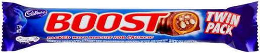 CADBURY BOOST BAR KING SIZE 77GM Pack Size: 35