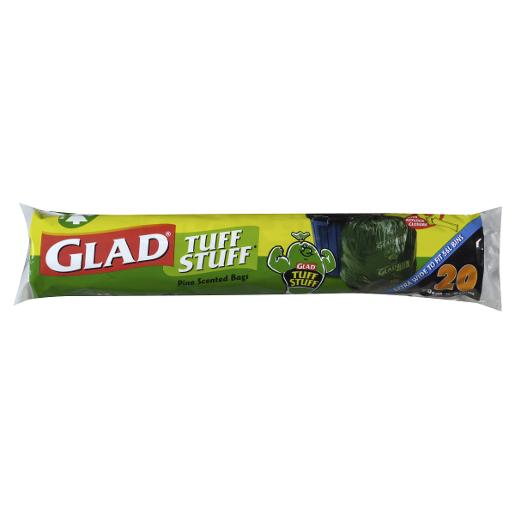 GLAD TUFF STUFF EXTRA GARBAGE BAG ROLL 20’S Pack Size: 12