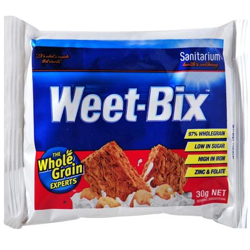 SANITARIUM WEET-BIX PORTIONS 30GM X 60 Pack Size: 1