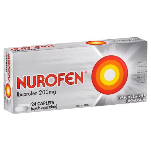 NUROFEN CAPLETS 24S Pack Size: 12