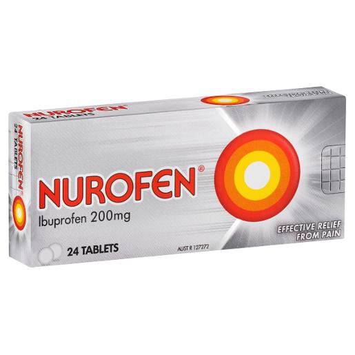 NUROFEN TABLETS 24S Pack Size: 12