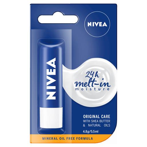 NIVEA ESSENTIAL CARE LIP BALM 4.8G Pack Size: 8