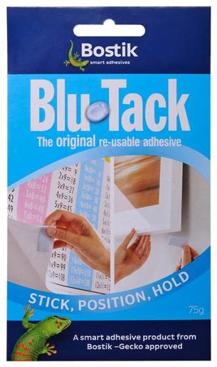 BOSTIK BLU TACK 75GM Pack Size: 10