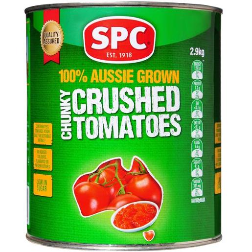 SPC CHUNKY CRUSHED TOMATOS 400GM Pack Size: 12