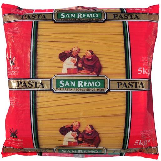 SAN REMO FETTUCCINE #12 5KG Pack Size: 2