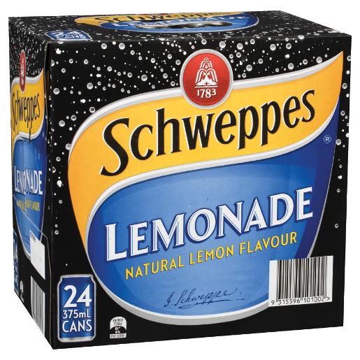 SCHWEPPES LEMONADE CUBE 24PK Pack Size: 1